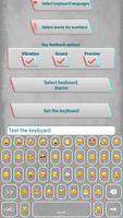 Keyboard Themes with Emoticons screenshot 1