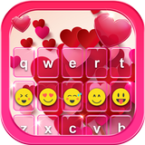 Love Keyboard with Emoticons আইকন