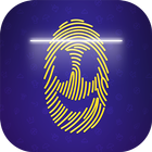 Smiley Face Fingerprint Lock Scanner آئیکن