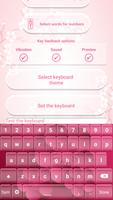 Sakura Keyboard with Emoticons screenshot 3
