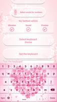 Sakura Keyboard with Emoticons screenshot 2