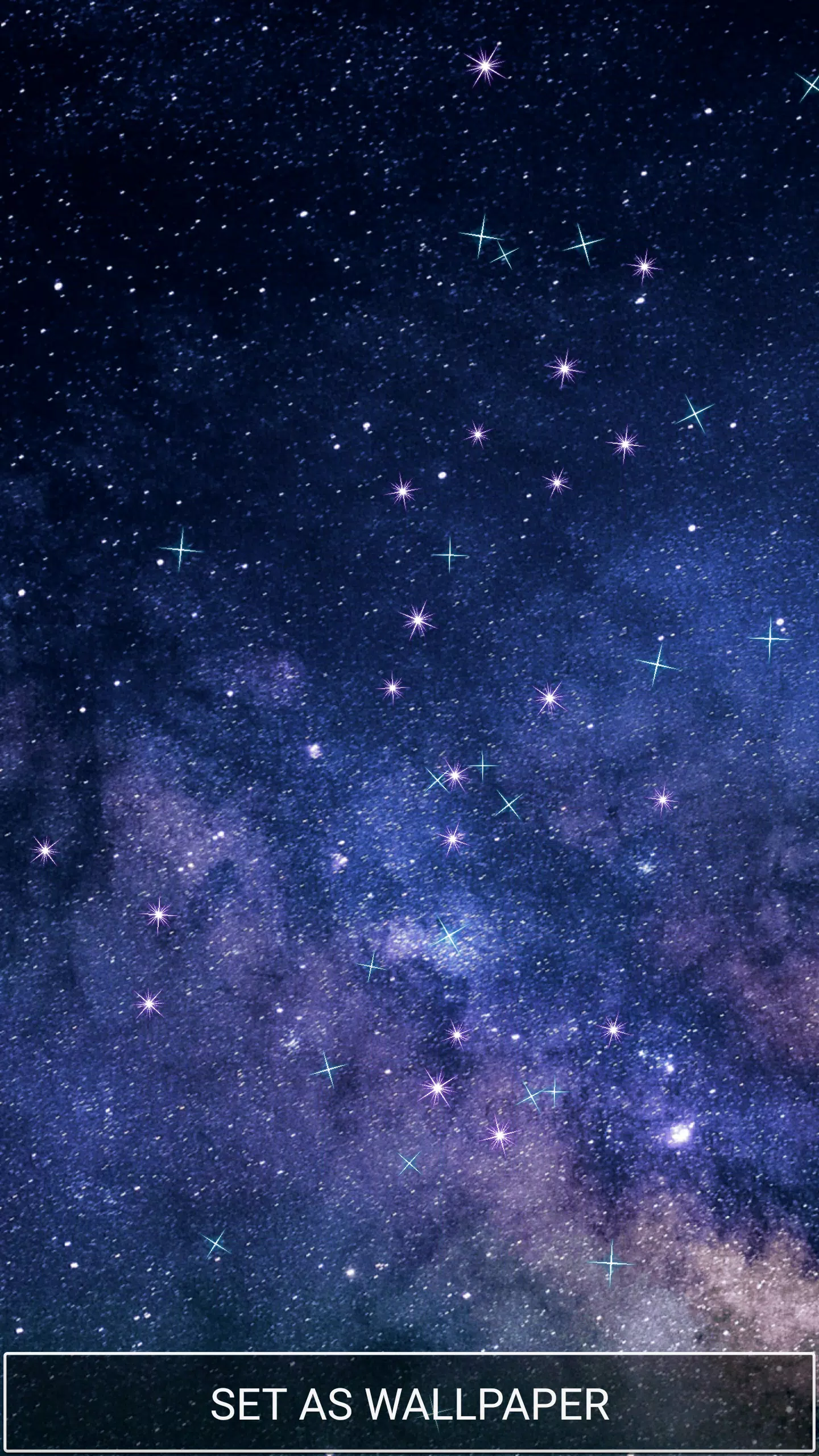 繁星满天的夜空动态壁纸安卓下载 安卓版apk 免费下载