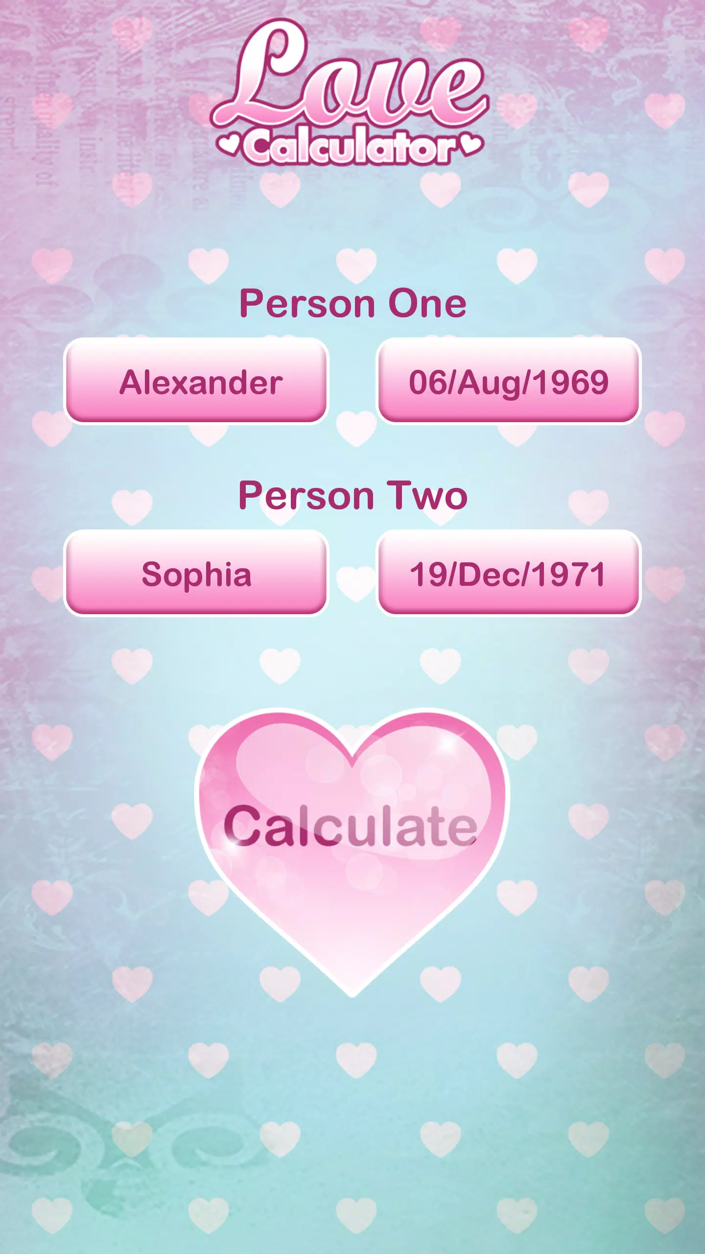 Calcolatrice d'Amore APK per Android Download