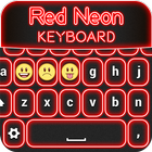 Neon Red Keyboard icône