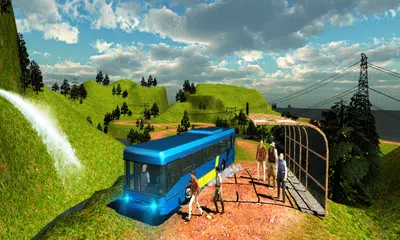 Hill Side Bus Drive Off-Road APK download