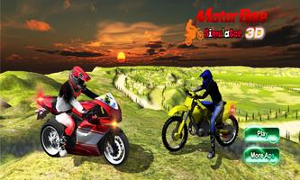 Off-Road Moto Balap Gunung poster