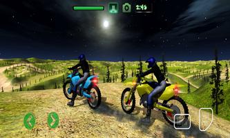 Off-Road Moto Race Mountain syot layar 1