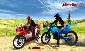 Off-Road Moto Race Montagne capture d'écran 2