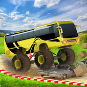 School Bus Stunts Arena 3D Mod apk скачать последнюю версию бесплатно