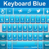 Keyboard Blue icône