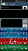 Azerbaijan Keyboard captura de pantalla 3