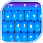 Blue Keyboard Zeichen