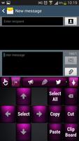 Purple Keyboard capture d'écran 2