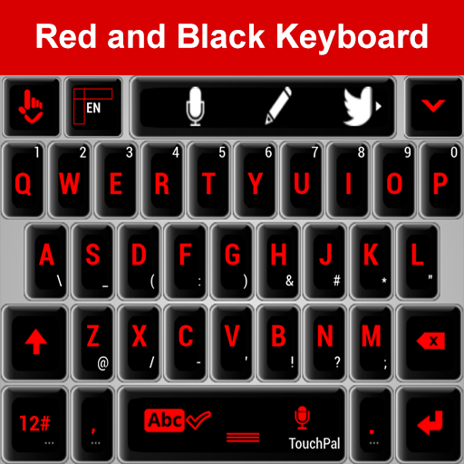 Red and Black Keyboard