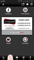 ClickyCard capture d'écran 2