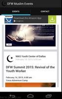 DFW Muslim Events captura de pantalla 1