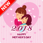 Szczęśliwa dzień matki 2018 ikona