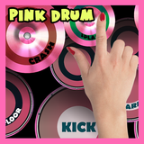 Pink Drum - Drum أيقونة
