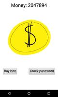 Crack the password plakat