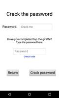 Crack the password screenshot 1