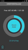 برنامه‌نما 64GB RAM Booster عکس از صفحه