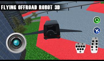 Flying Offroad 4x4 Robot 3D 截图 1