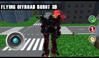 Flying Offroad 4x4 Robot 3D 截图 2
