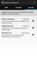 Motion Gestures تصوير الشاشة 2