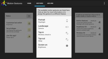 3 Schermata Motion Gestures