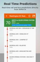 DC Metro Transit Tracker screenshot 2