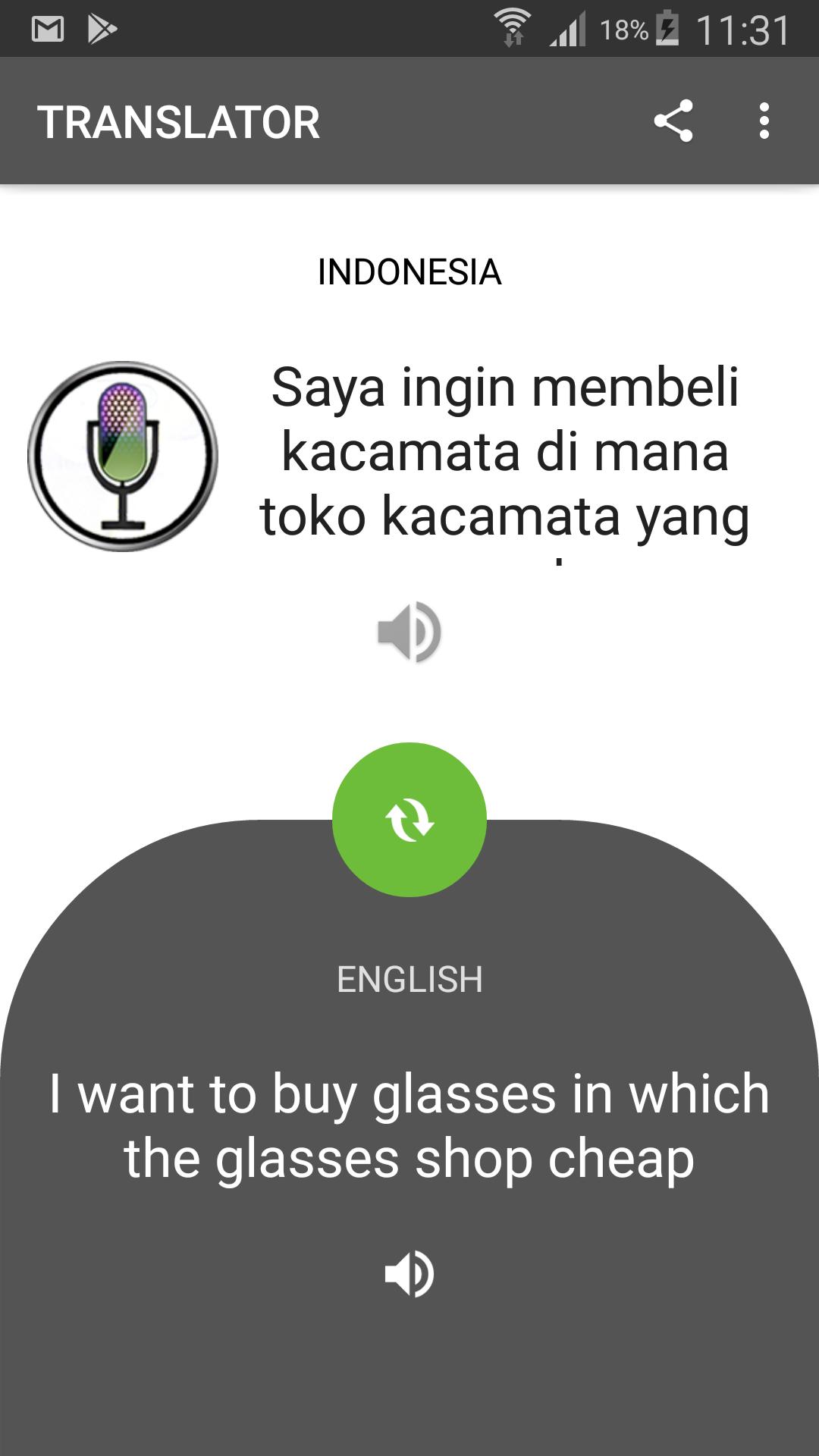 Indonesia ke translate inggris 7 Website