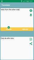 English Italian Translator App syot layar 1