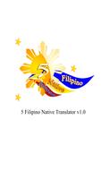 5 Filipino Native Translator Affiche