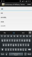Dictionary of Military Terms スクリーンショット 1