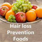 Hair loss prevention foods icône