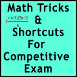 Math tricks competitive exam icon