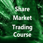 Share market trading course icon