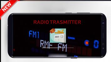 Radio Transmitter 'FM' Multi-Channel পোস্টার