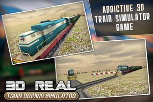Real Train Drive Simulator 3D পোস্টার