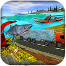 Camión de transporte Caza de tiburones marinos APK