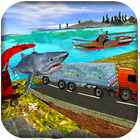 Transport Truck Sea Shark Hunt أيقونة