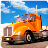 Transporter Truck 2018: Cargo Driving Simulator 3D 圖標