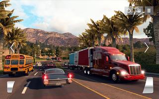 Transporter Truck 2018: Cargo Driving Simulator 3D постер