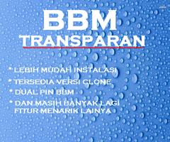 BBM Transparan Affiche