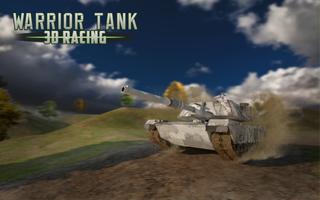 Panzer-Rennen Spiel 3D Plakat