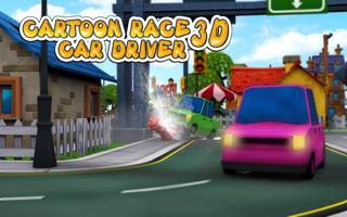 Cartoon Race 3D Car Driver poster