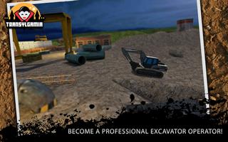 Excavator 3D Parkir Permainan screenshot 3
