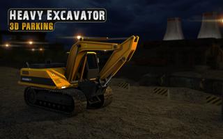 Excavator 3D Parkir Permainan poster