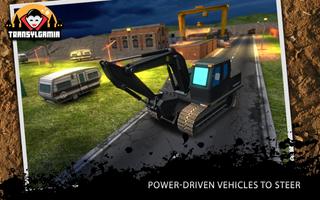Estacionamento Escavadeira 3D imagem de tela 1
