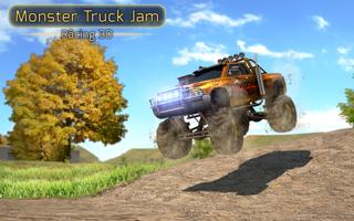 Monster Truck Racing Spiel Plakat